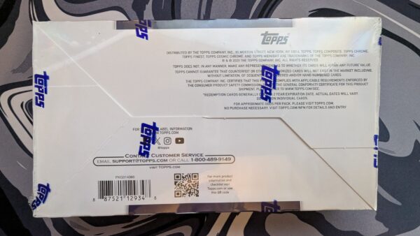 2023 Topps Composite Football Factory Sealed Hobby Box - Image 3
