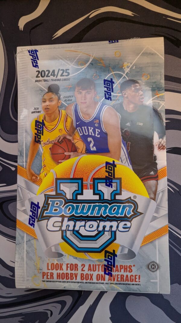 2024-2025 Bowman University Chrome Basketball
