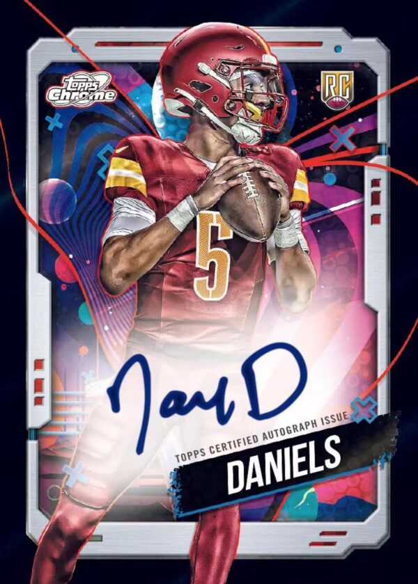 2024 TOPPS COSMIC CHROME FOOTBALL HOBBY 12-BOX CASE Brand New Sealed (4 AUTOS) - Image 9