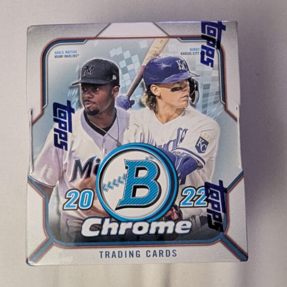 2022 Bowman Chrome Baseball Hobby Box