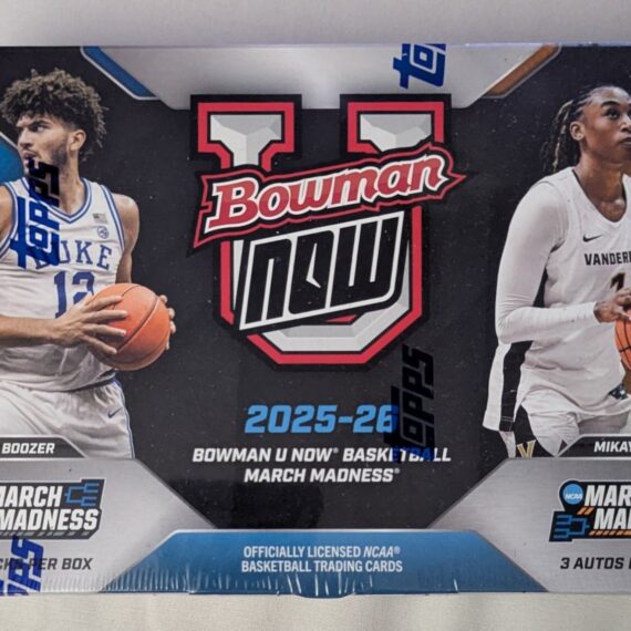 2025-26 Bowman University NOW March Madness Basketball Hobby Box