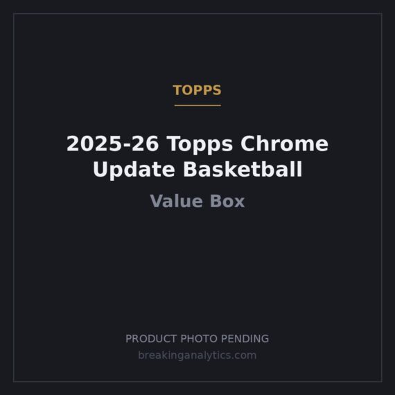 2025-26 Topps Chrome Update Basketball Value Box